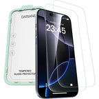 Dariane® Tempered Glass Screen Protector for iPhone (2 Pack)